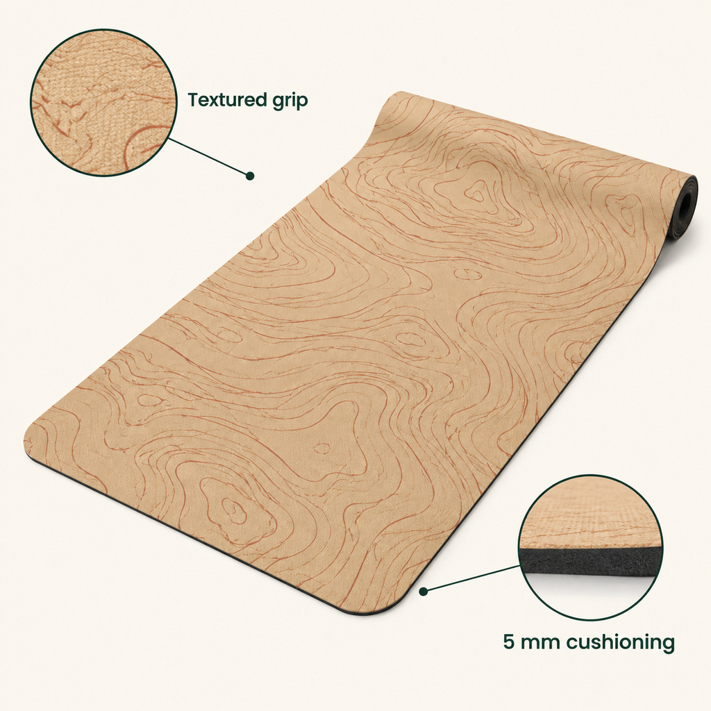 Terra Flow Contour Yoga Mat