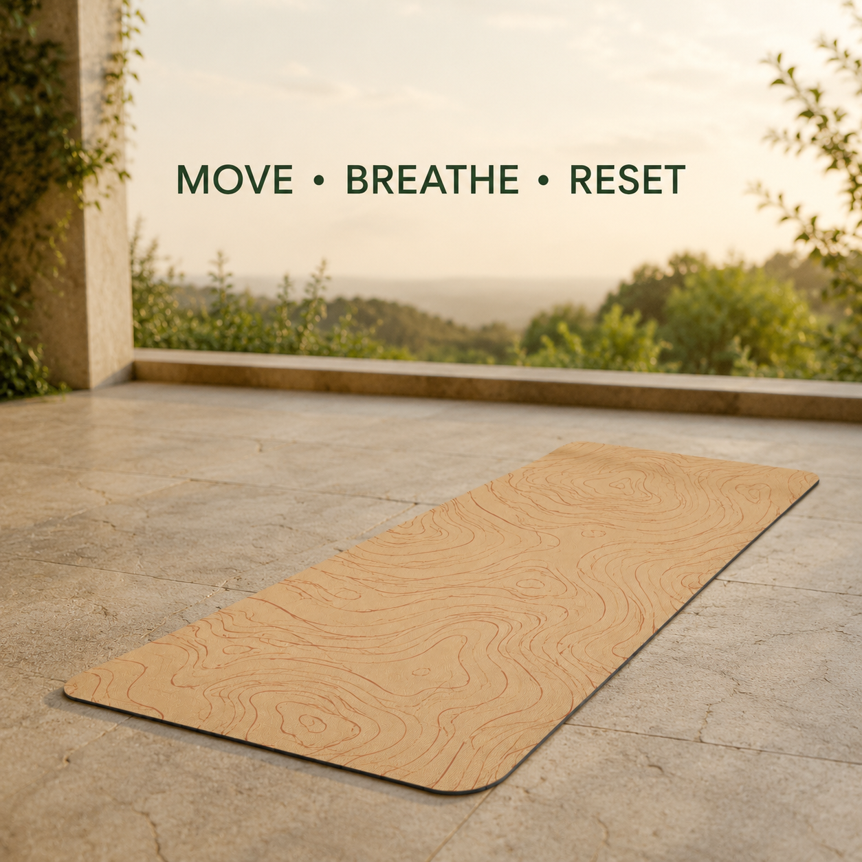 Terra Flow Contour Yoga Mat