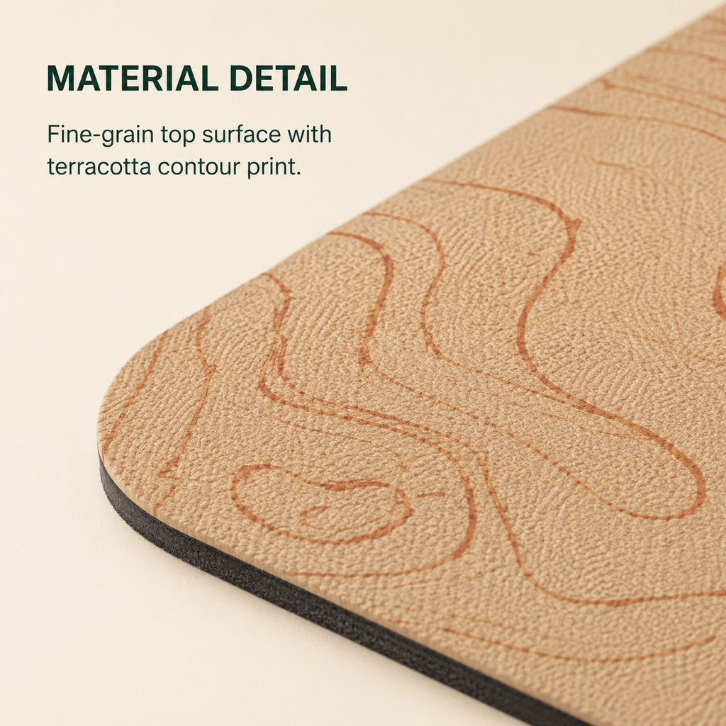 Terra Flow Contour Yoga Mat