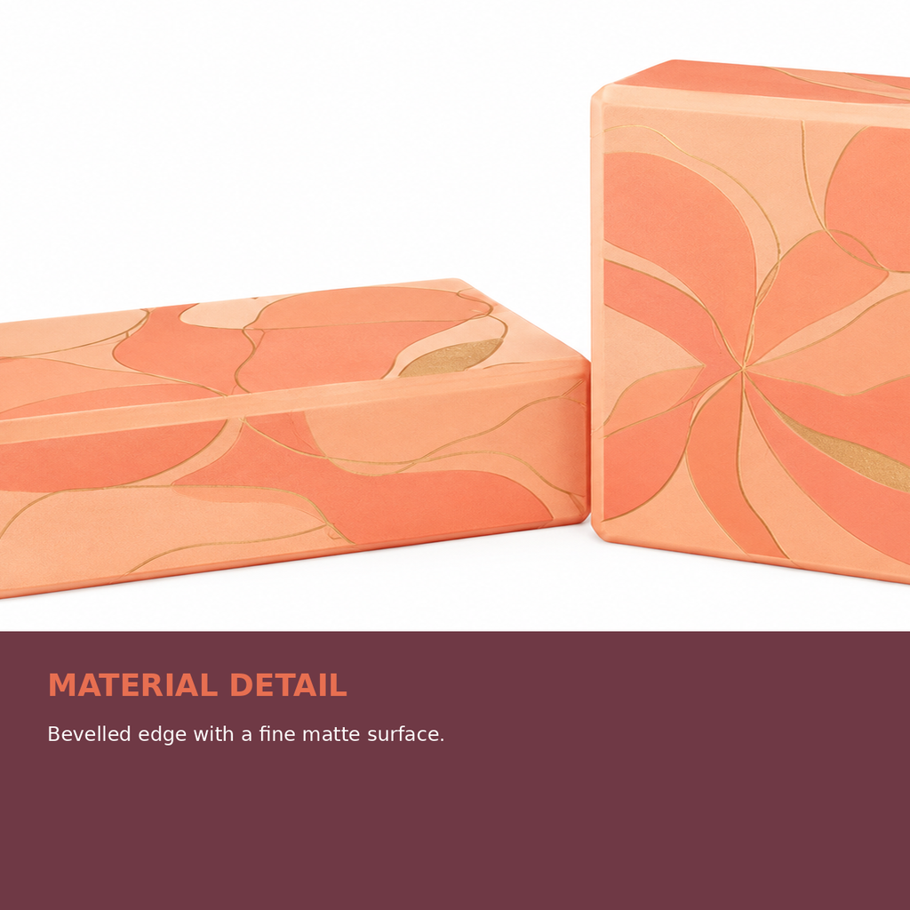 Dawn Petal Yoga Block Set