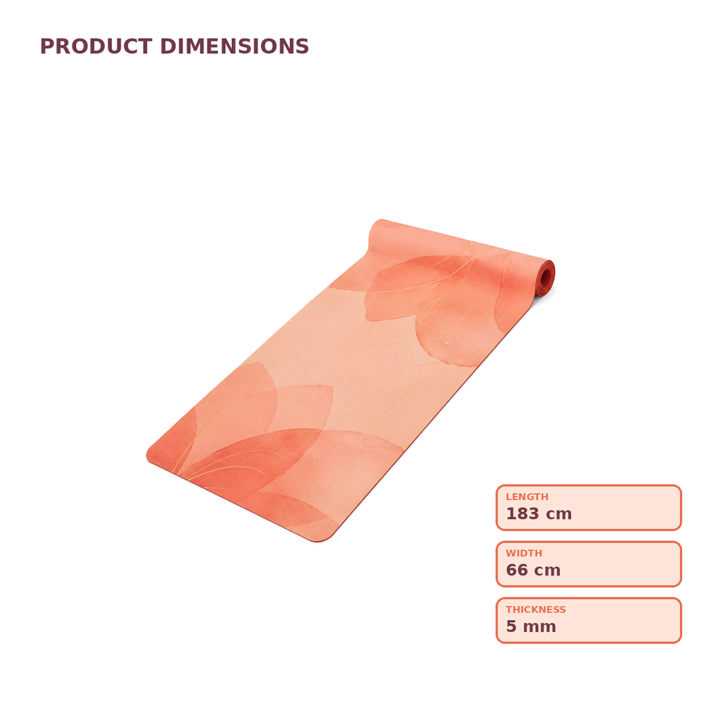 Dawn Petal Yoga Mat