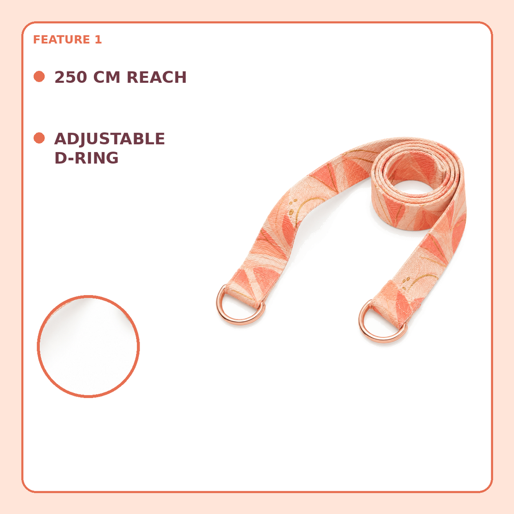 Dawn Petal Stretch Strap