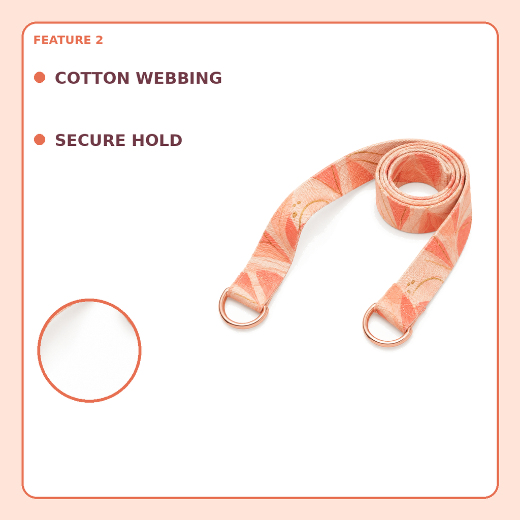 Dawn Petal Stretch Strap