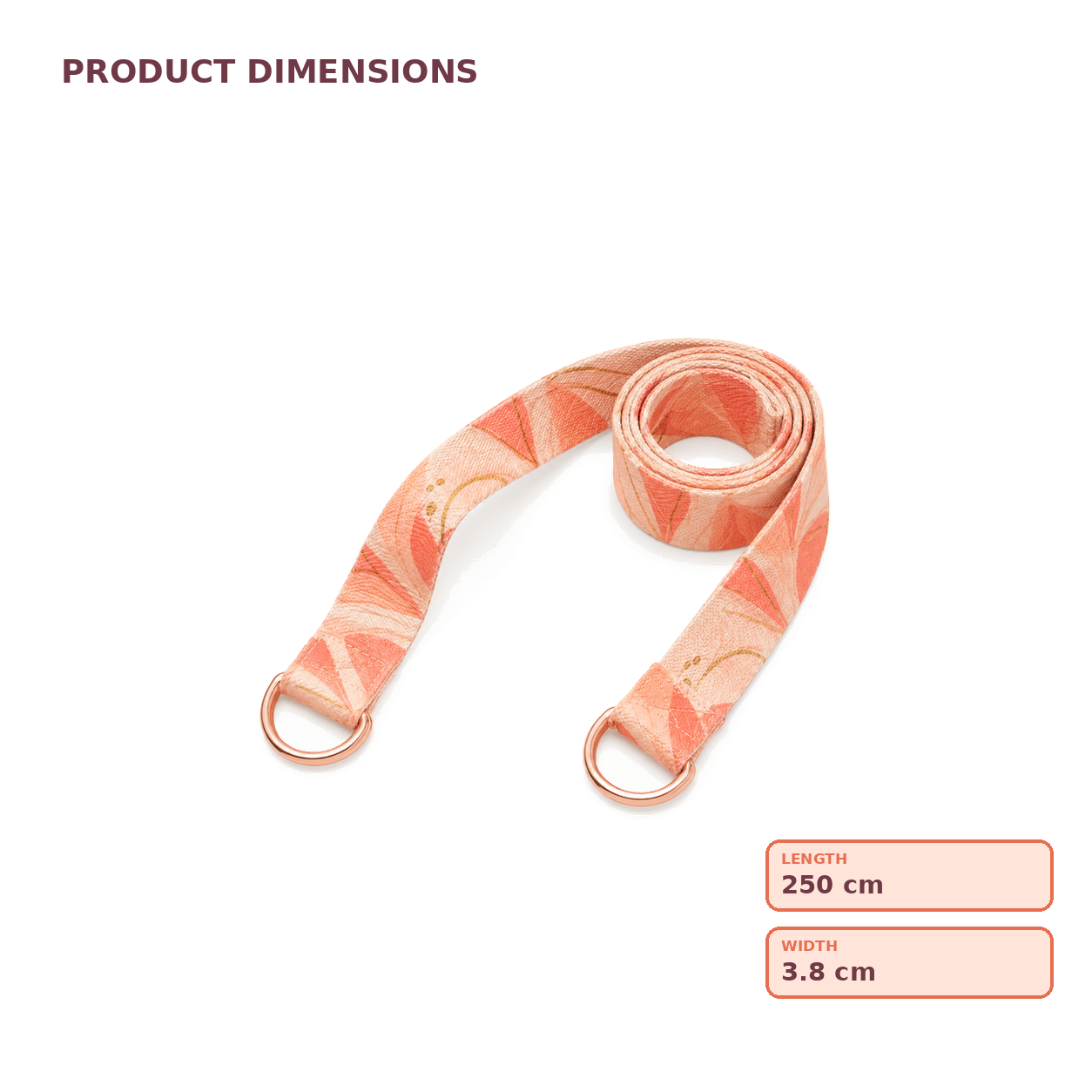 Dawn Petal Stretch Strap