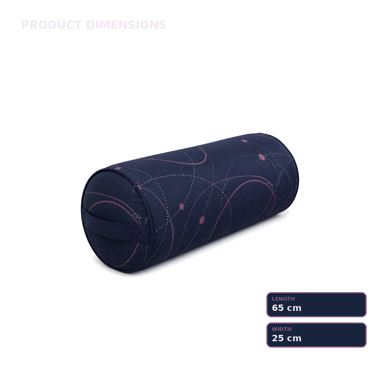 Night Orbit Yoga Bolster