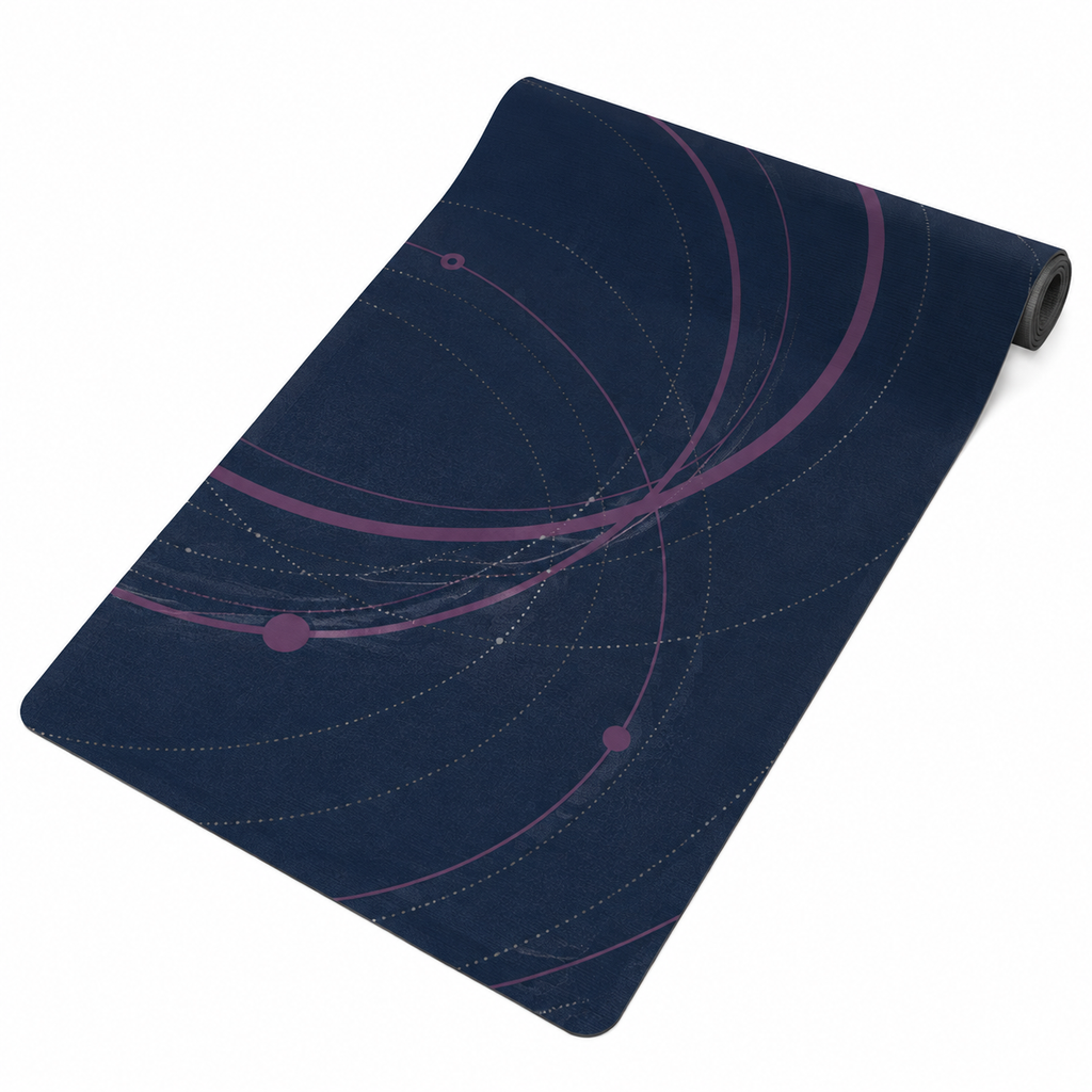 Night Orbit Yoga Mat