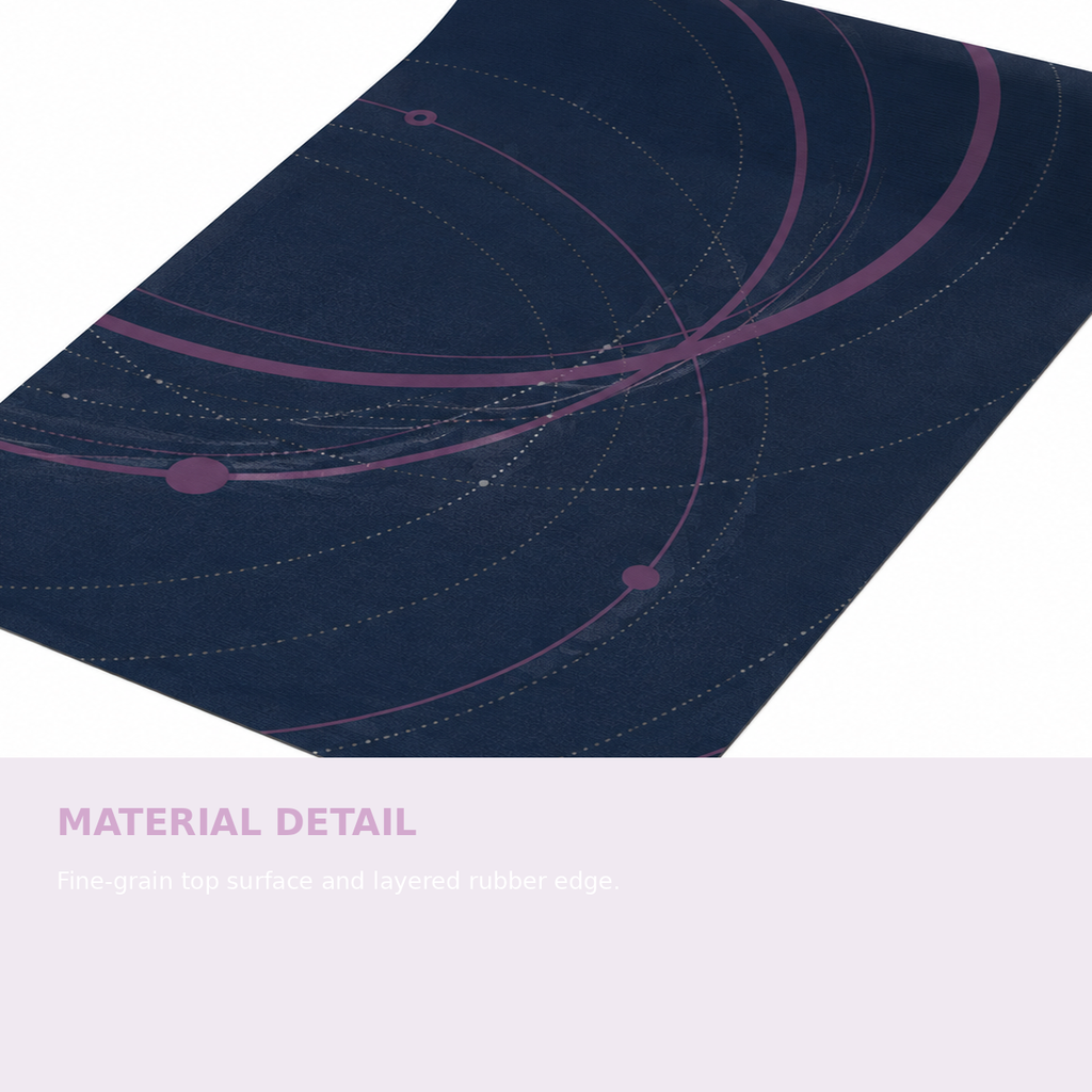 Night Orbit Yoga Mat