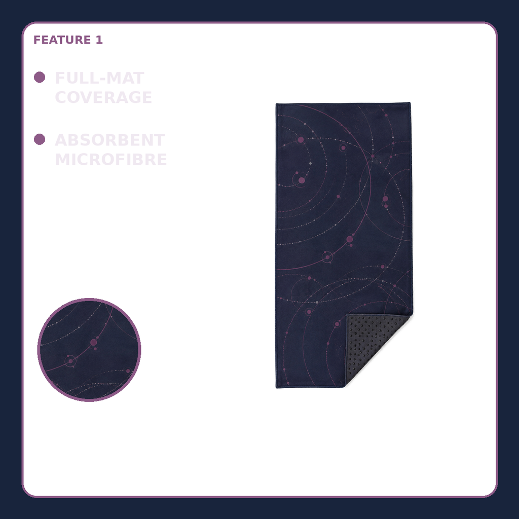 Night Orbit Grip Towel