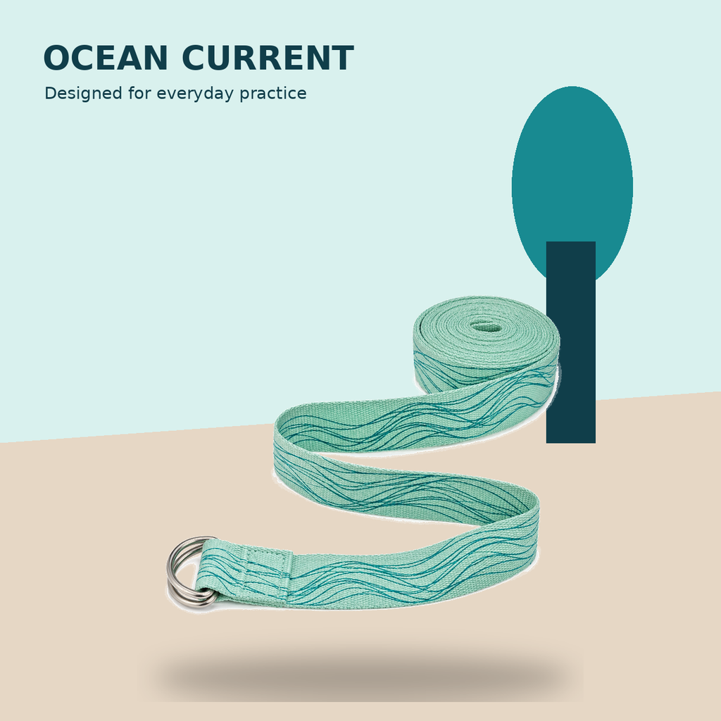 Ocean Current Wave Stretch Strap