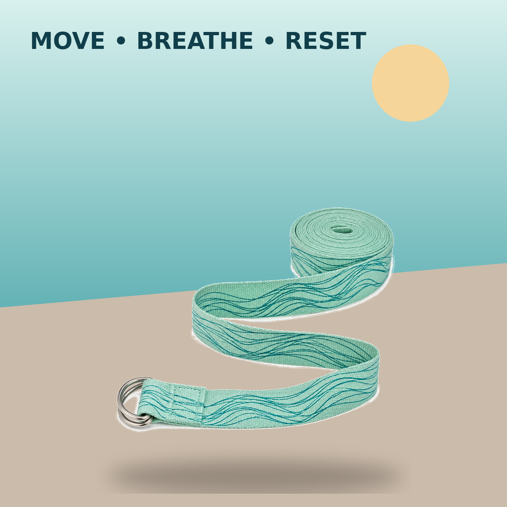 Ocean Current Wave Stretch Strap