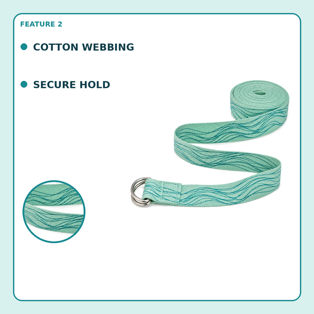 Ocean Current Wave Stretch Strap