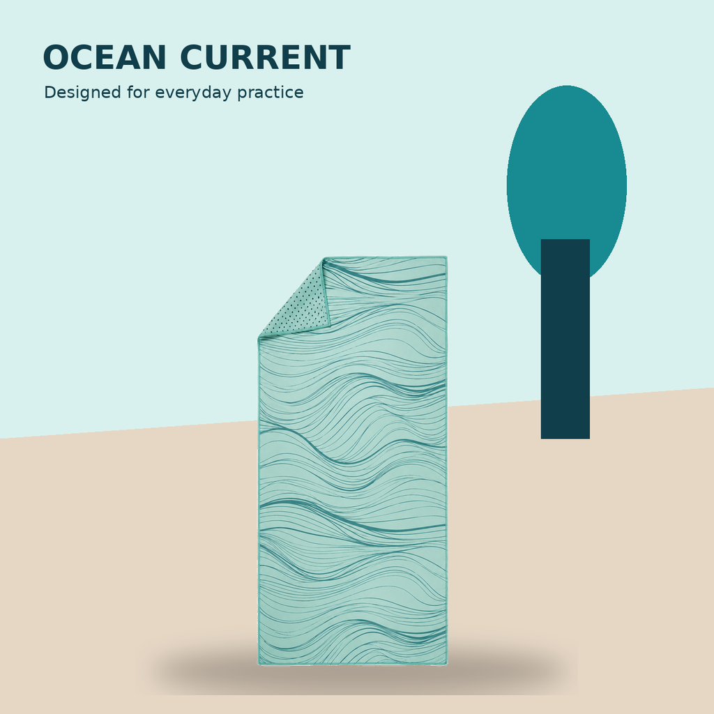 Ocean Current Wave Grip Towel