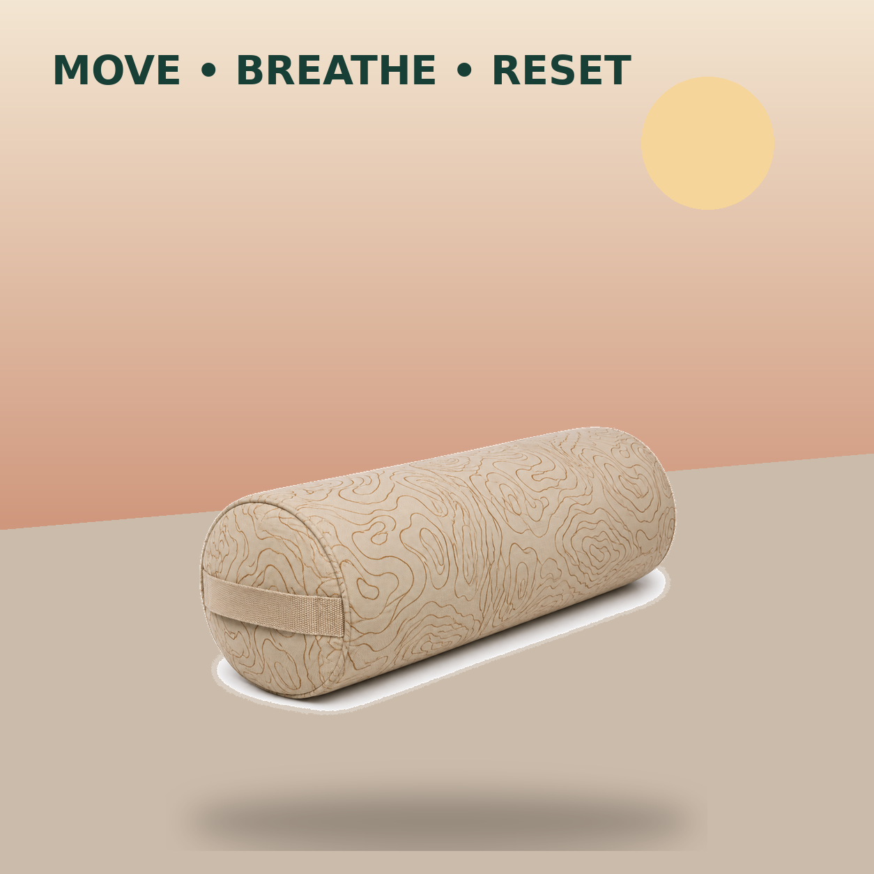 Terra Flow Contour Yoga Bolster