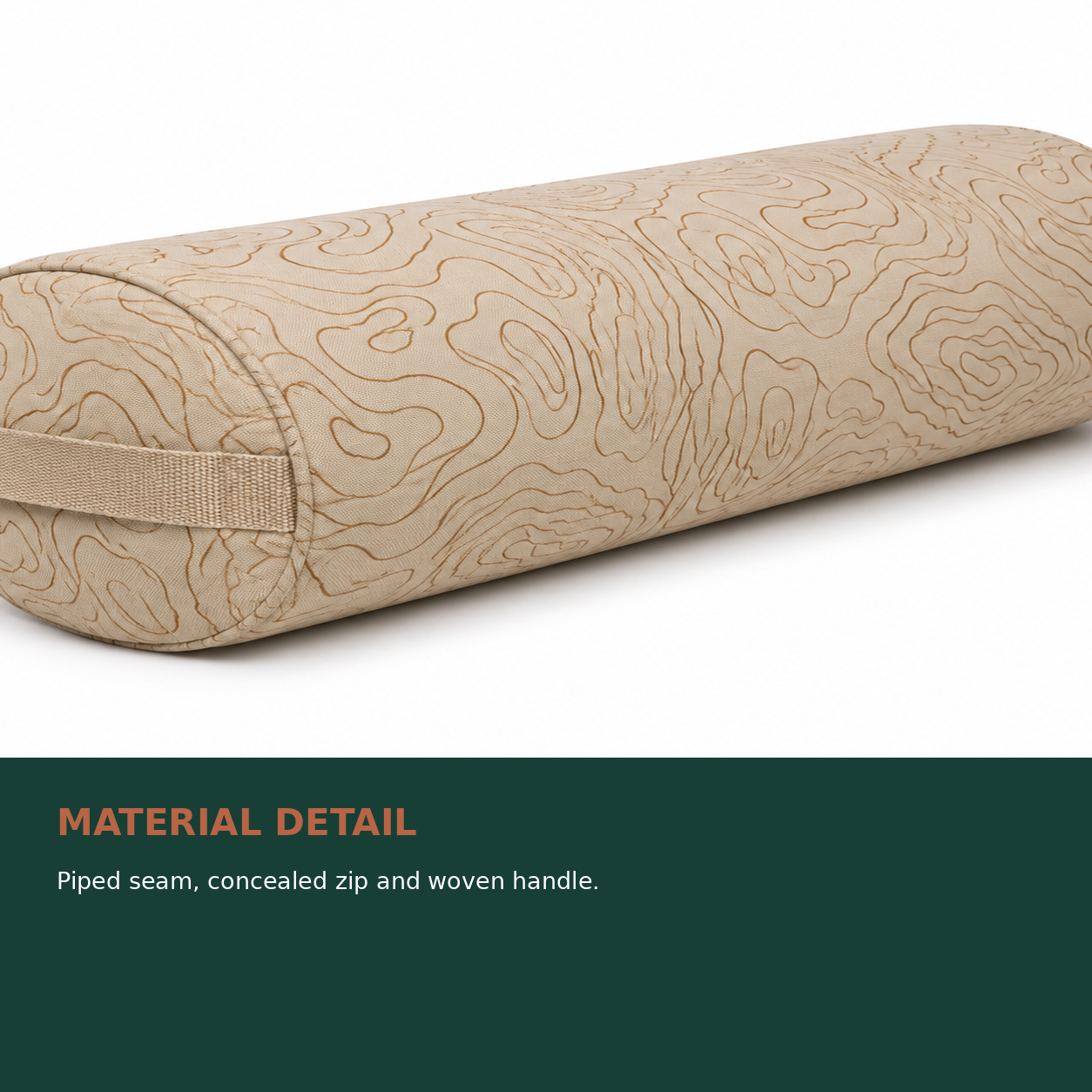 Terra Flow Contour Yoga Bolster