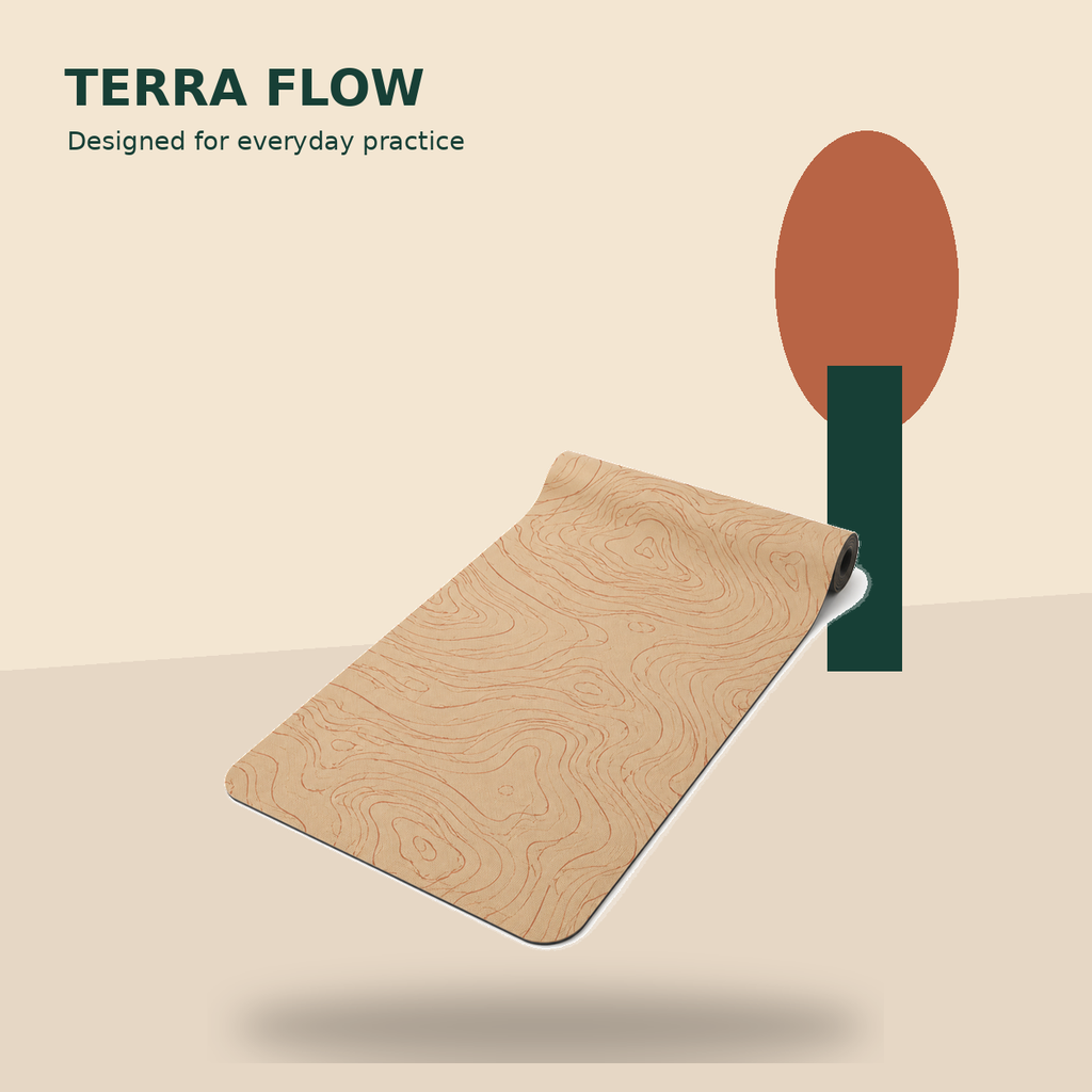 Terra Flow Contour Yoga Mat
