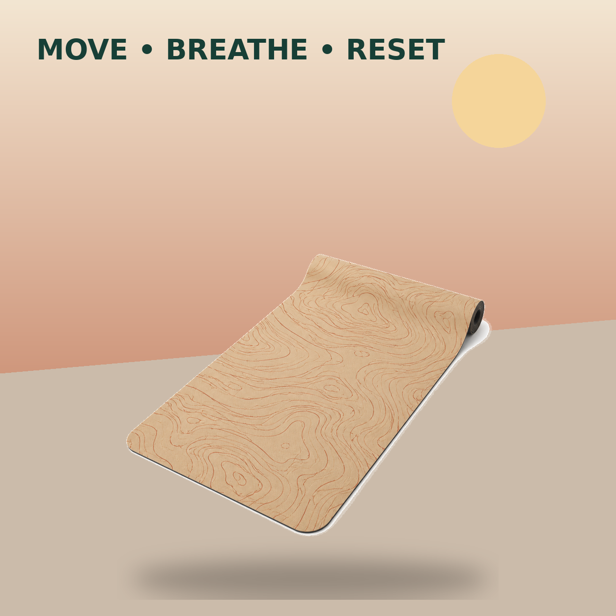 Terra Flow Contour Yoga Mat