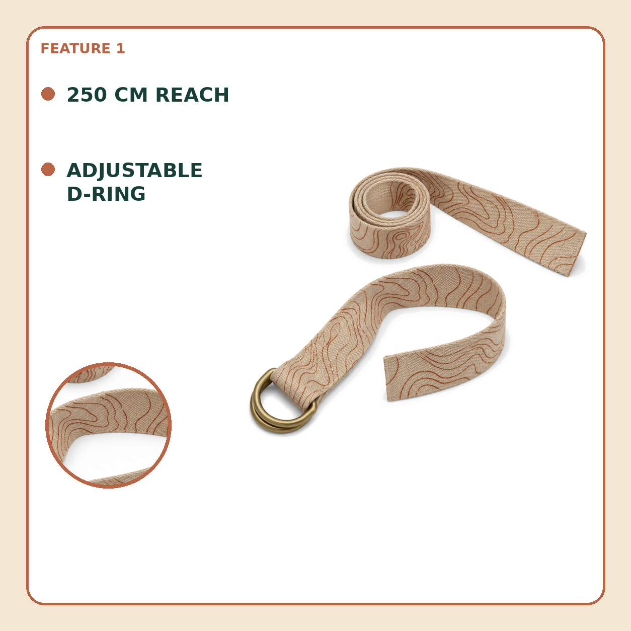 Terra Flow Contour Stretch Strap