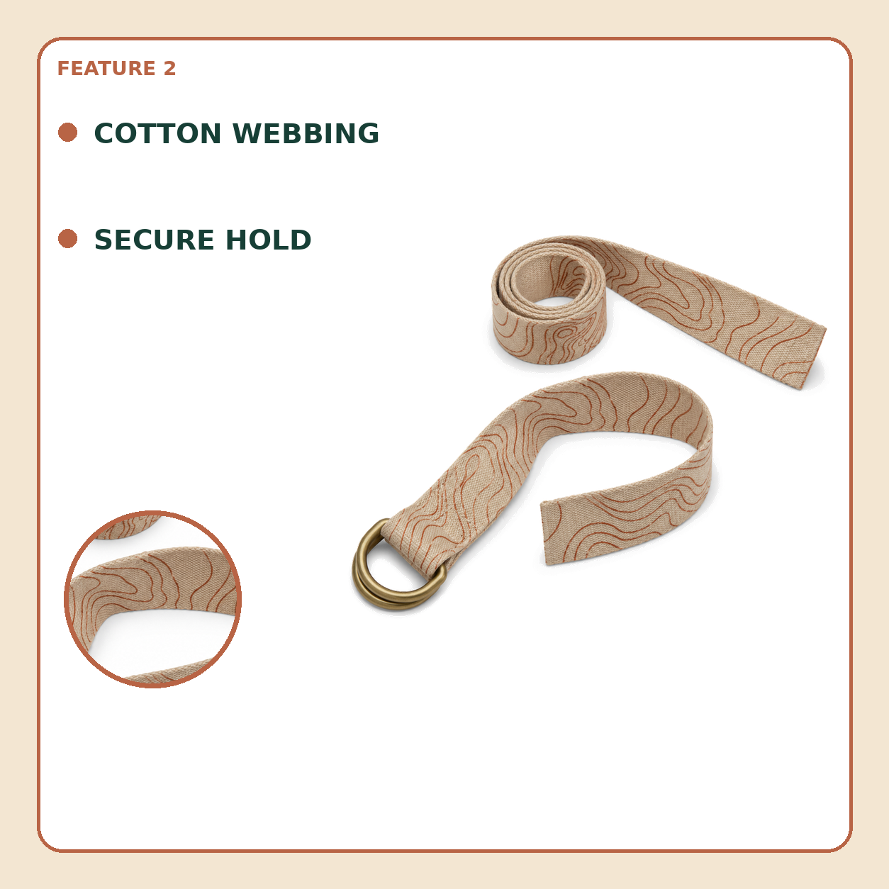 Terra Flow Contour Stretch Strap