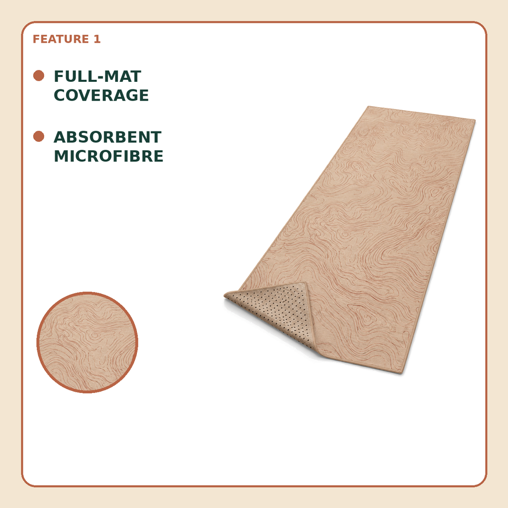Terra Flow Contour Grip Towel